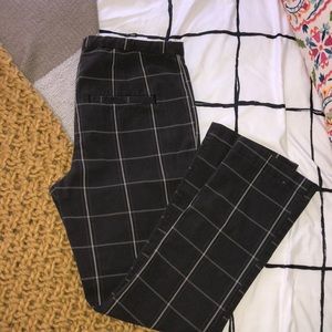 Free People plaid dress pants